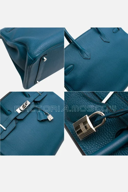 Hermes Birkin 35 Togo Colour Blue Colvert PHW