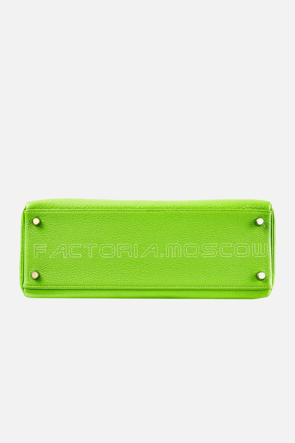 Hermès Kelly Retourne 32 Clemence Colour Vert Cru PHW