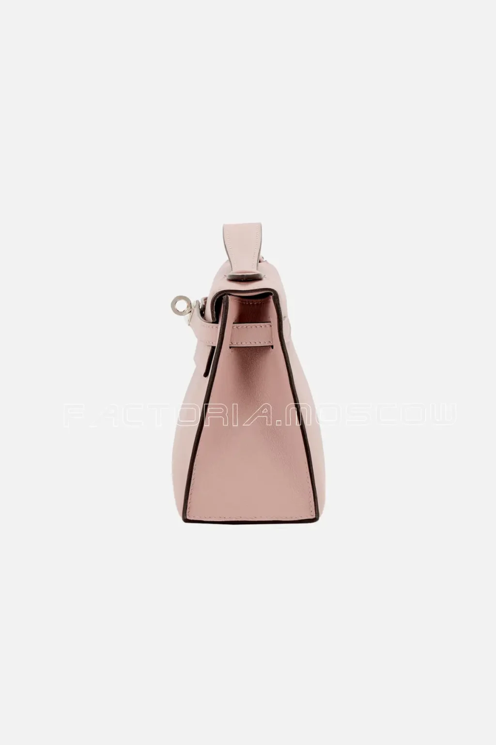 Hermès Kelly Pochette Swift Colour Glycine PHW