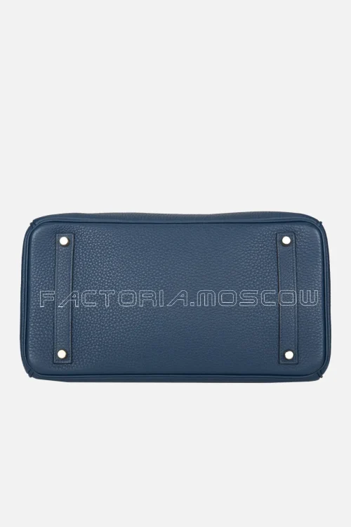 Hermes Birkin 35 Togo Colour Bleu De Malte GHW