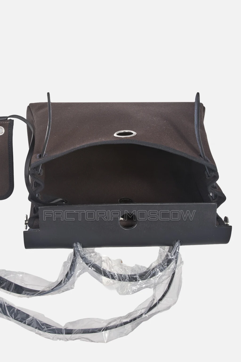 Hermès Herbag 31 Zip Chocolat Toile Officier/Black Vache Hunter PHW