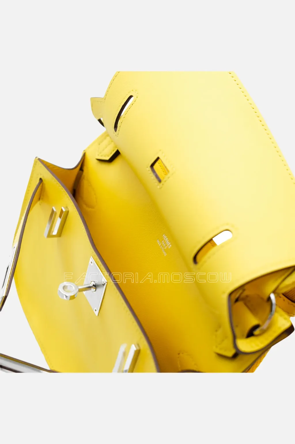 Hermès Mini Jypsiere Jaune De Naples Swift PHW