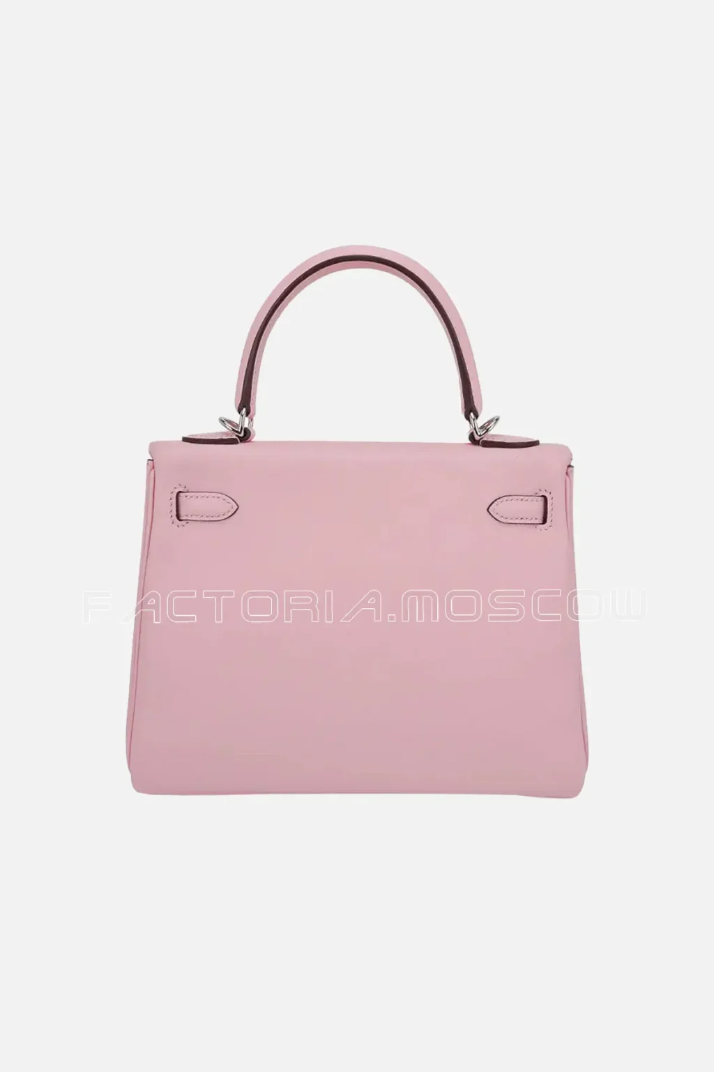 Hermes Kelly Retourne 25 Bag Rose Sakura Swift Leather PHW