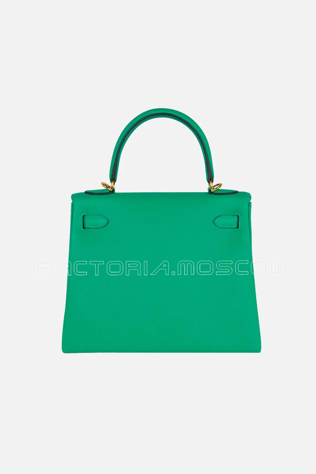 Hermes Kelly Retourne 25 Bag Menthe Togo GHW