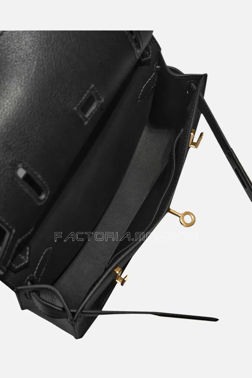 Hermès Jypsière Mini Evercolor Black GHW