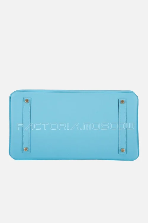 Hermès Birkin 35 Epsom Colour Bleu Du Nord GHW
