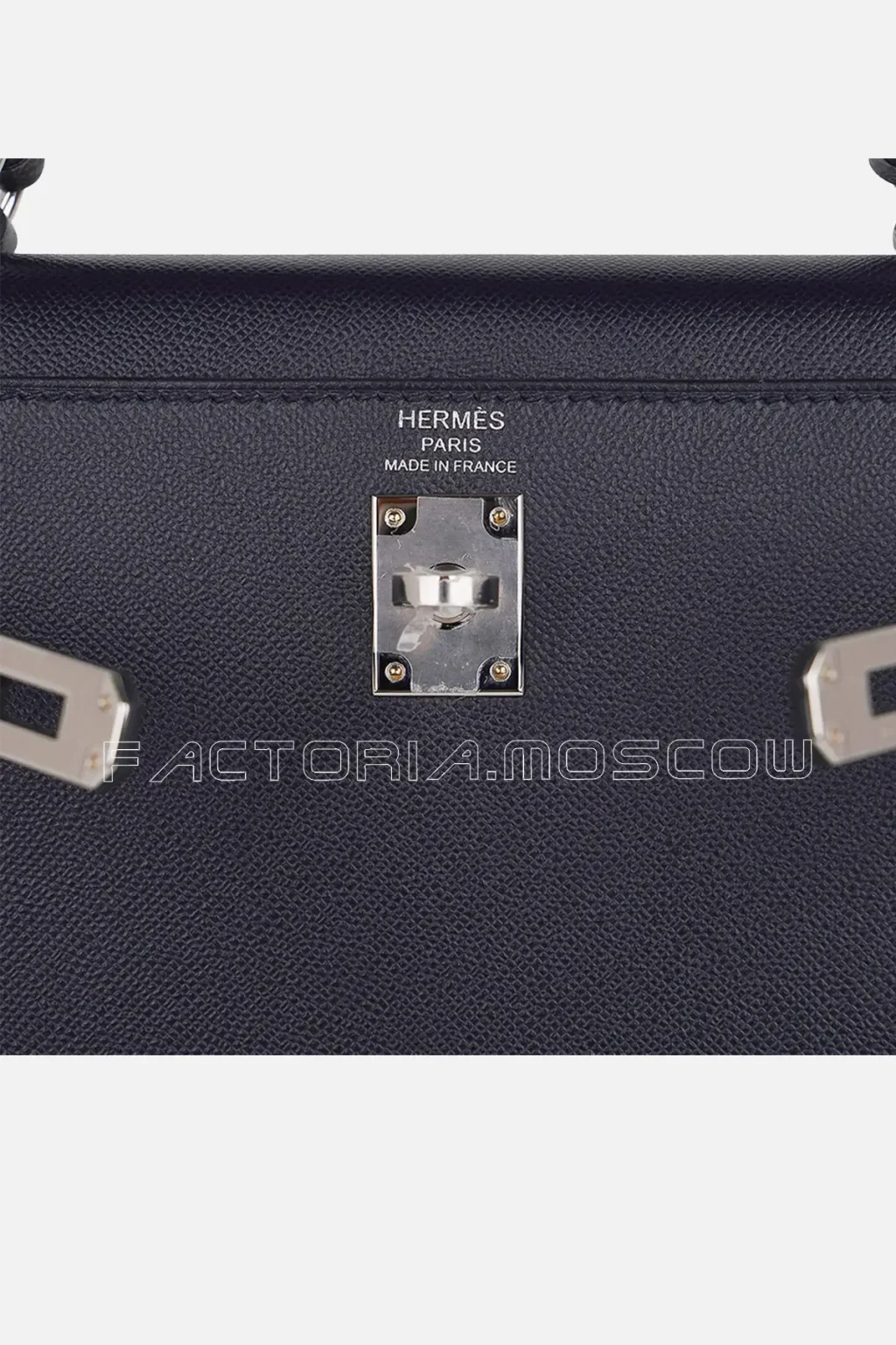 Hermes HSS Kelly Sellier 25 Bag Bleu De Minuit & Etrusque Veau Madame Leather PHW