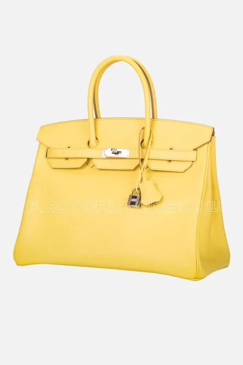 Hermès Birkin 35 Epsom Colour Soufre PHW