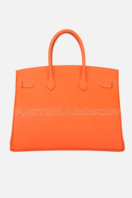Hermès Birkin 35 Epsom Colour Feu PHW