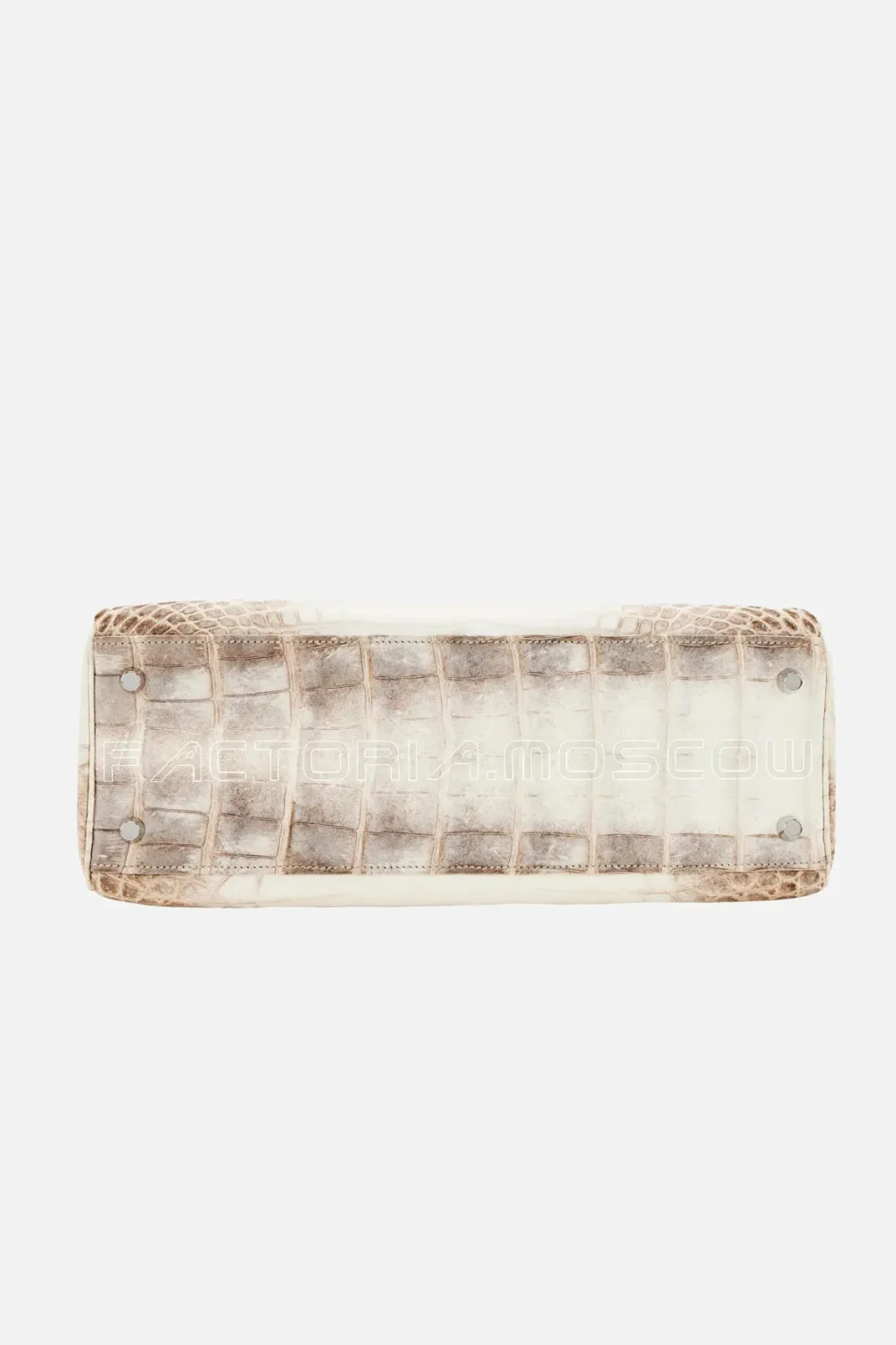 Hermès Kelly Retourne 32 Matte Niloticus Crocodile Himalaya PHW