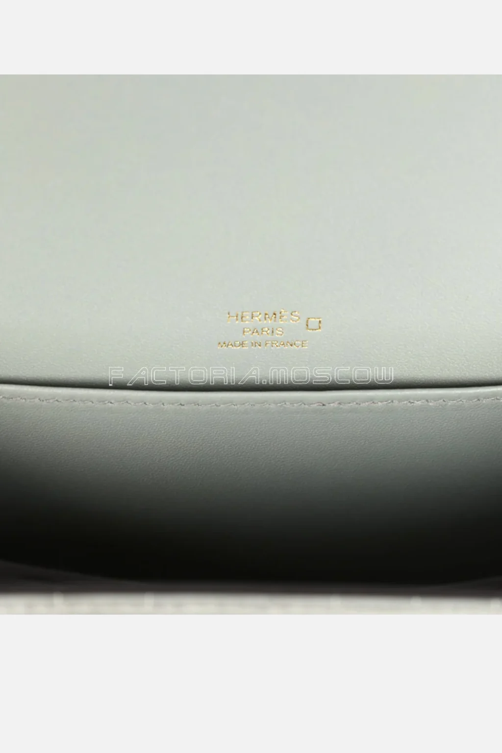 Hermès Mini Roulis 18 Gris Ciment Shiny Alligator GHW