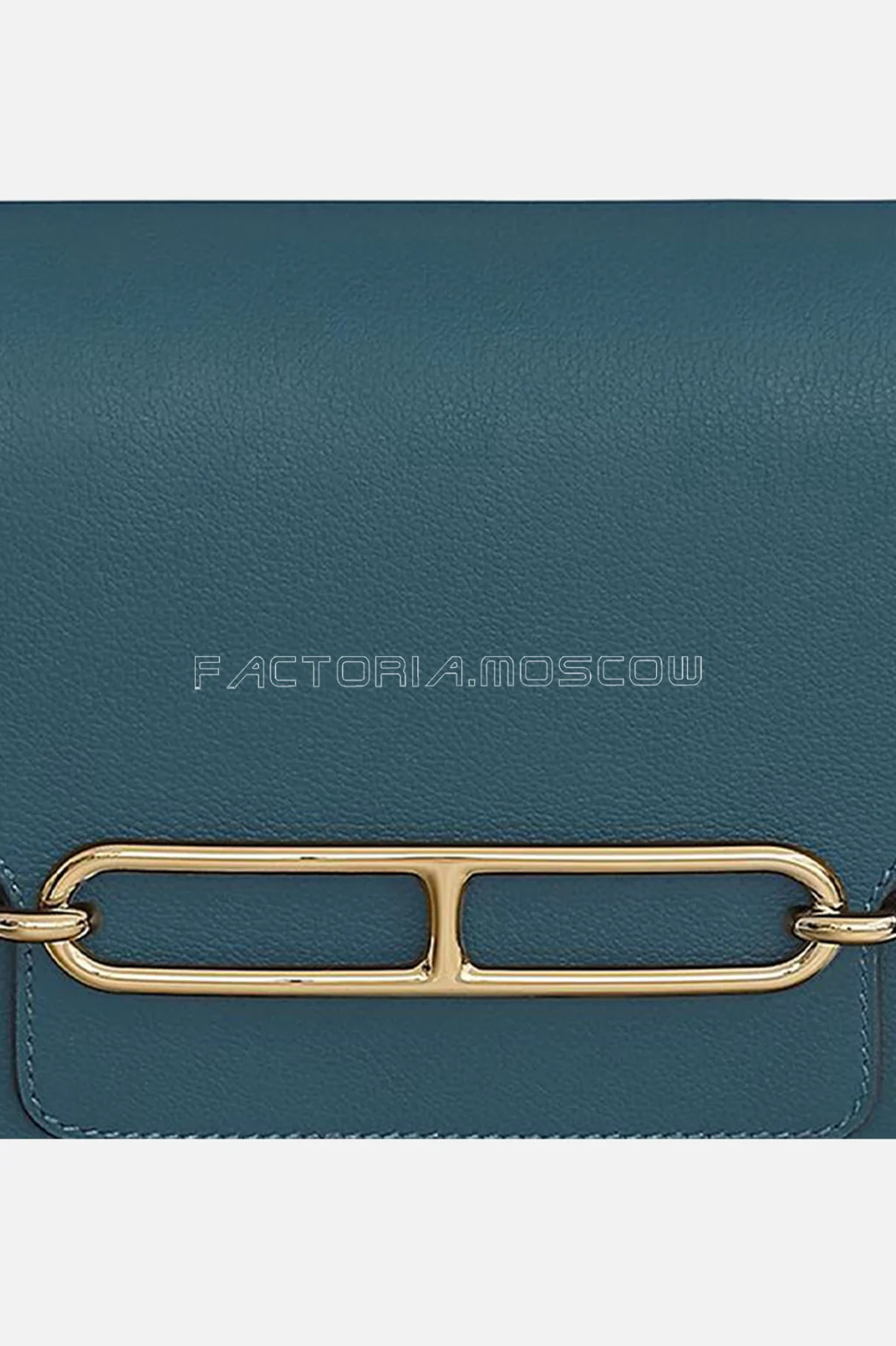 Hermes Roulis Mini Evercolor Bleu De Prusse GHW