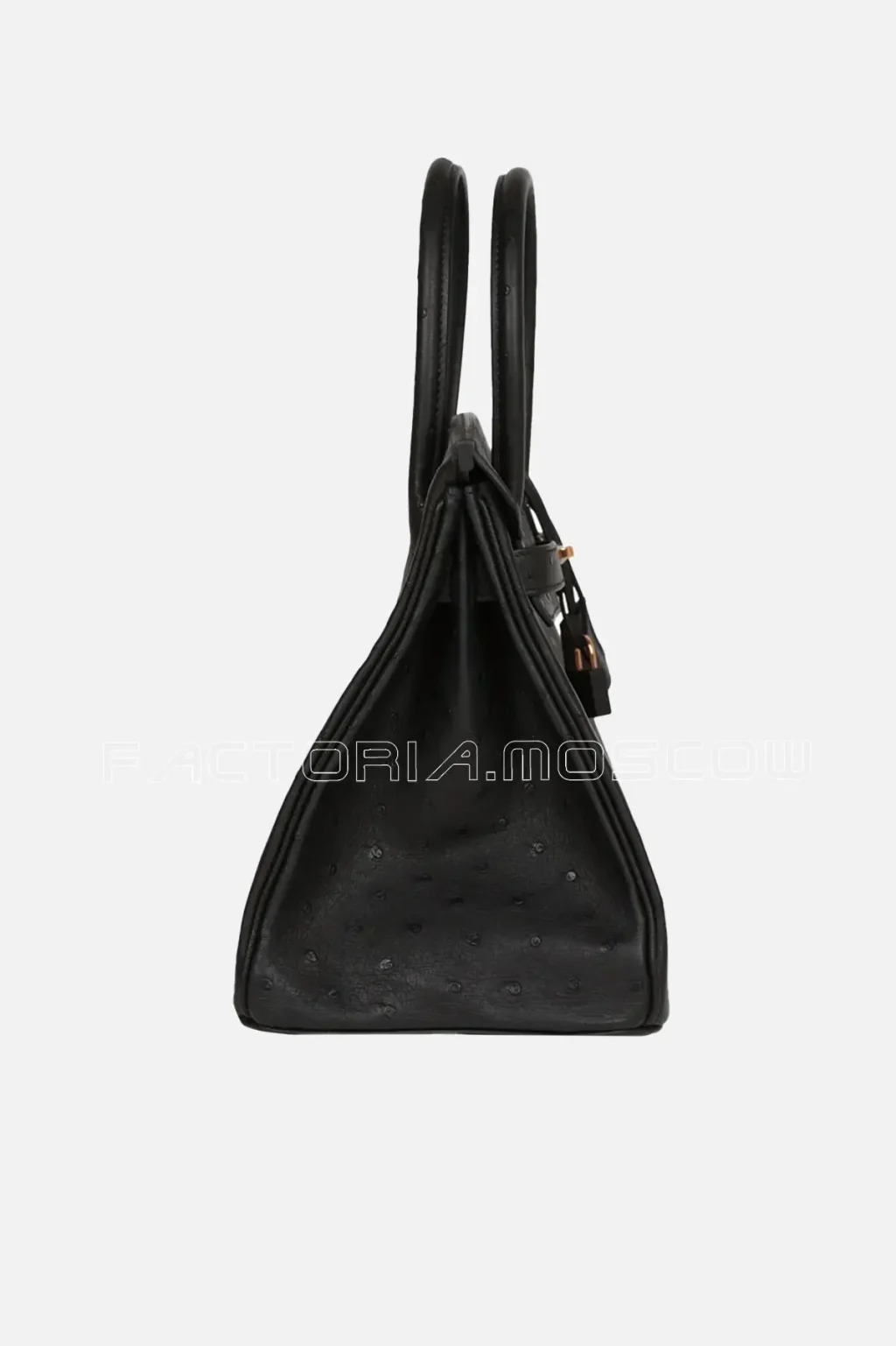 Hermès Birkin 30 Black Ostrich RGHW