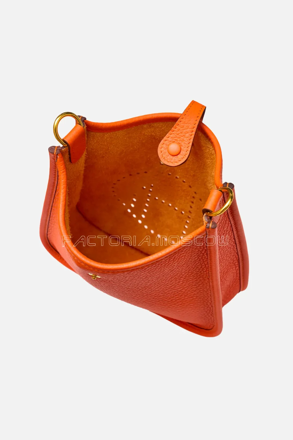 Hermès Mini Evelyne TPM 16 Feu Clemence GHW