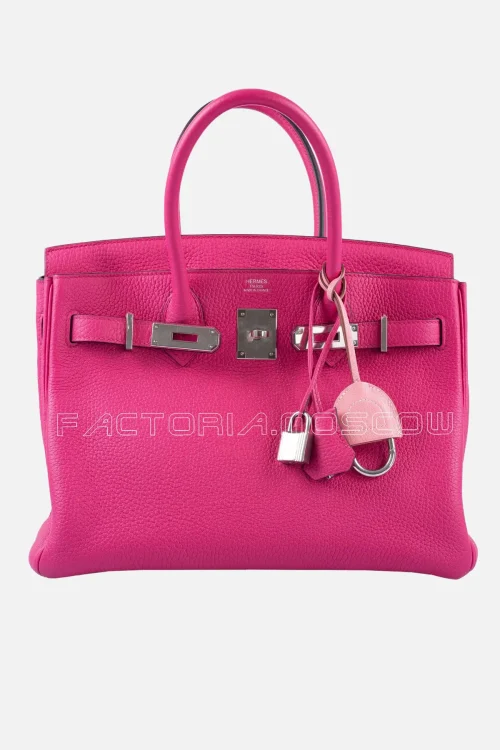 Hermes Birkin 30 Rose Shocking Togo PHW