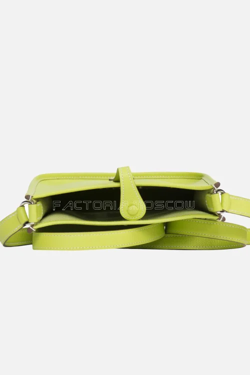 Hermès Mini Evelyne TPM Kiwi Epsom PHW