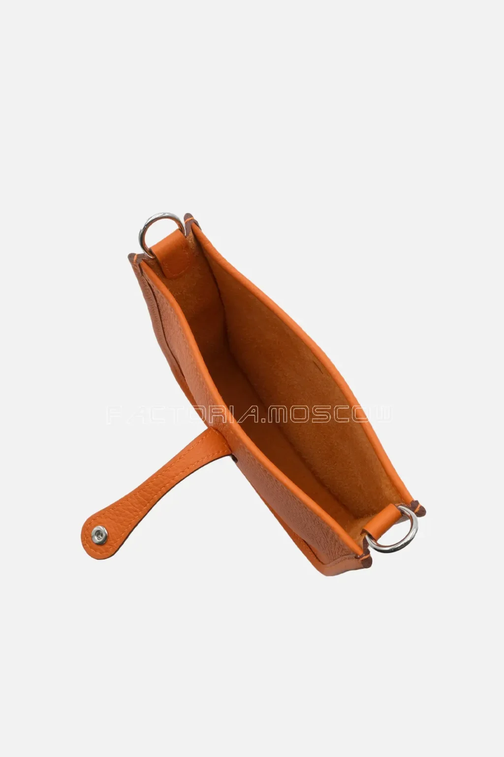 Hermès Mini Evelyne TPM 16 Orange Clemence PHW