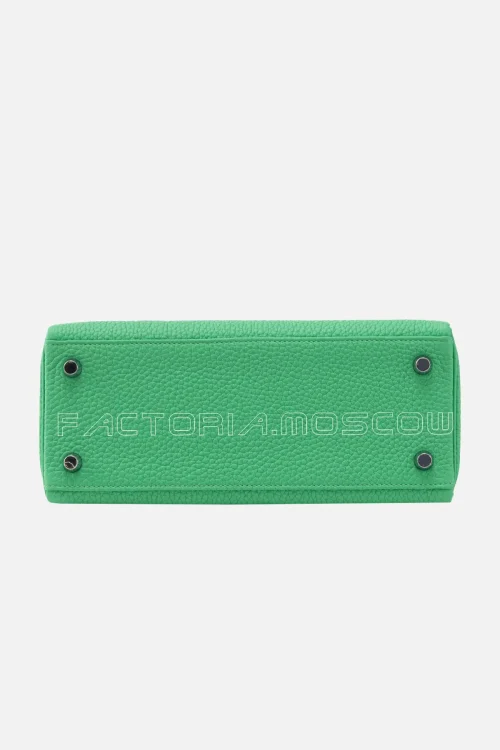 Hermès Kelly Retourne 25 Togo Colour Vert Comics PHW