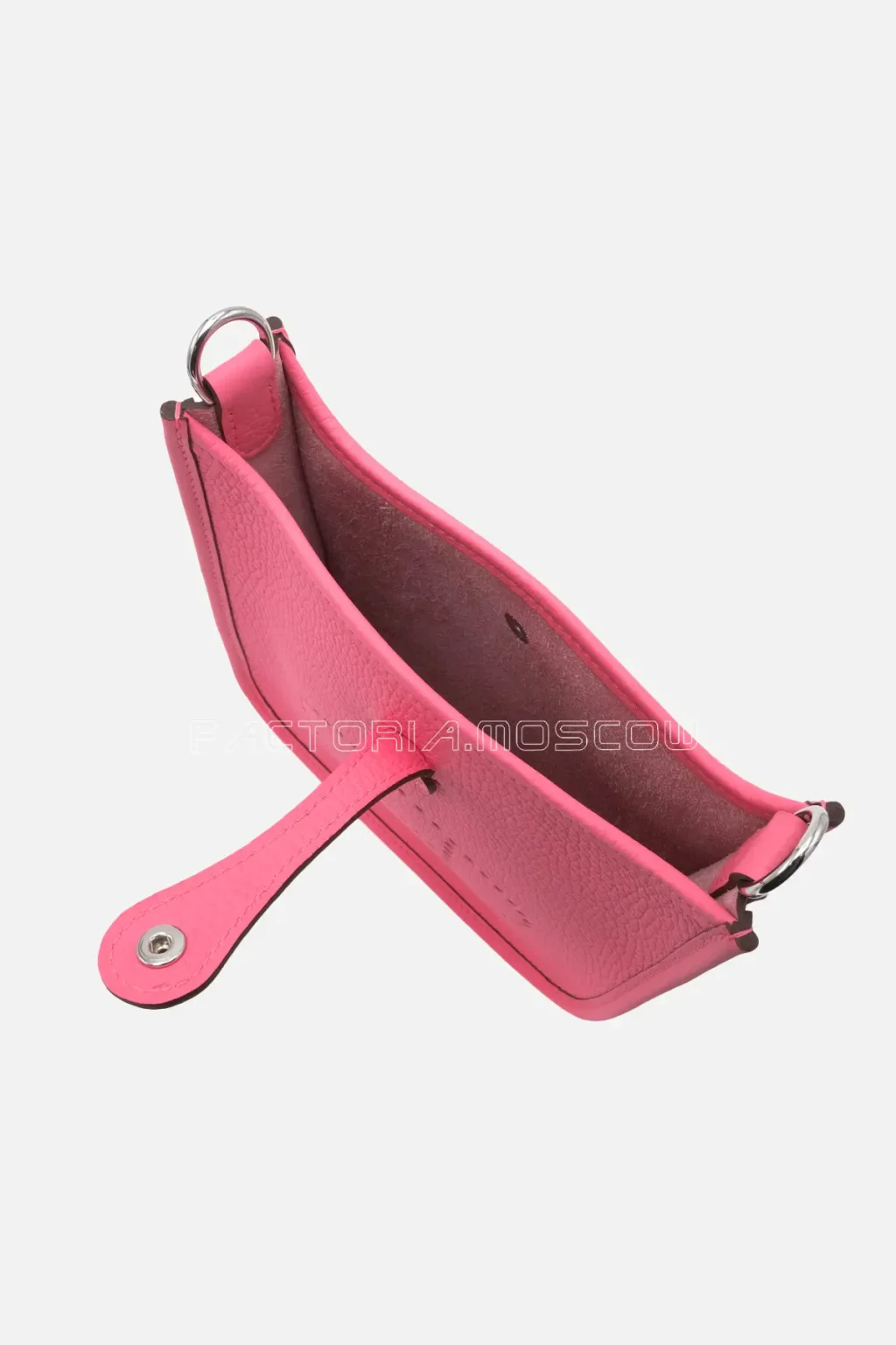 Hermès Mini Evelyne TPM 16 Rose Azalée Clemence PHW