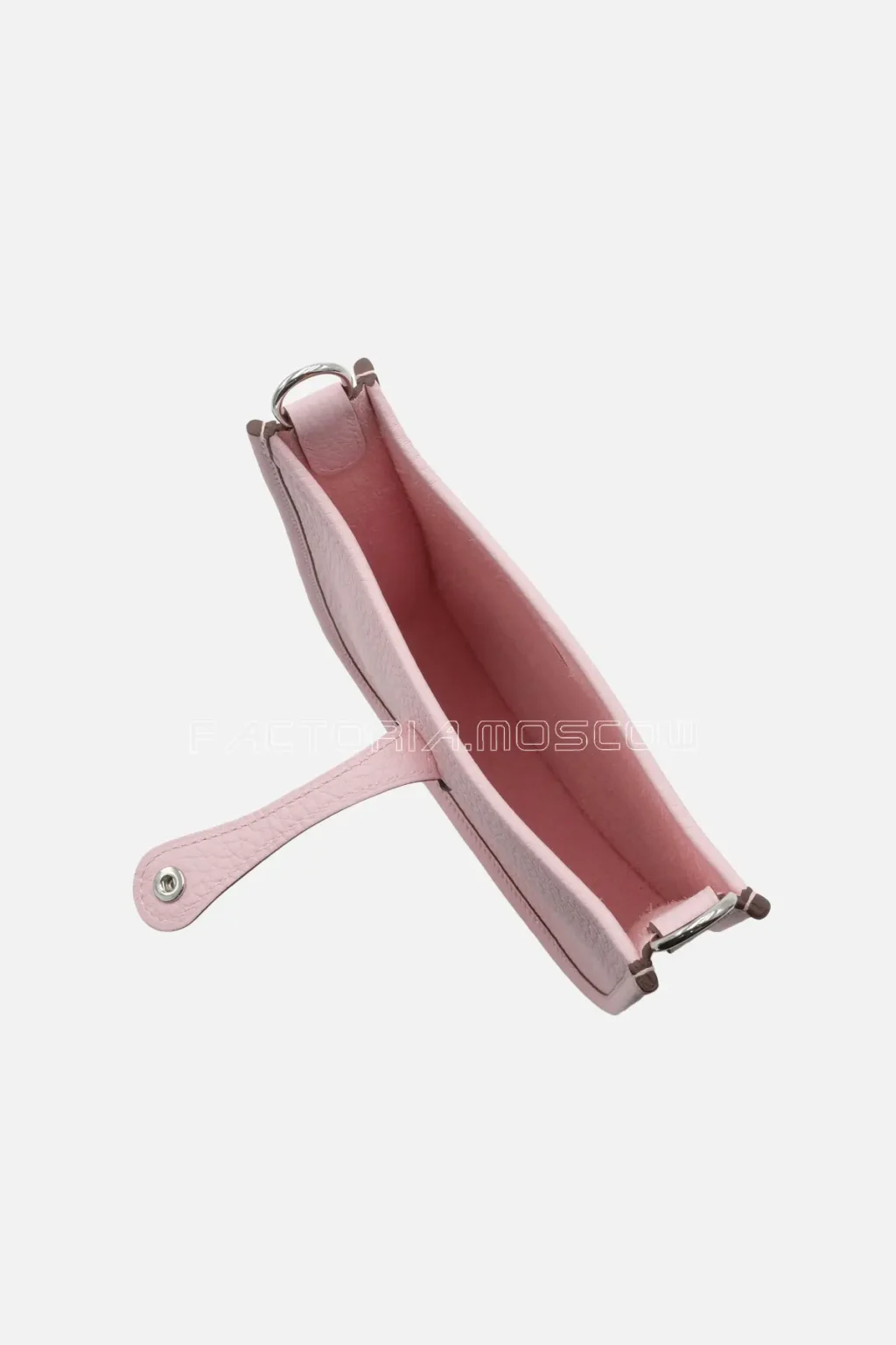 Hermès Mini Evelyne TPM 16 Rose Sakura Clemence PHW