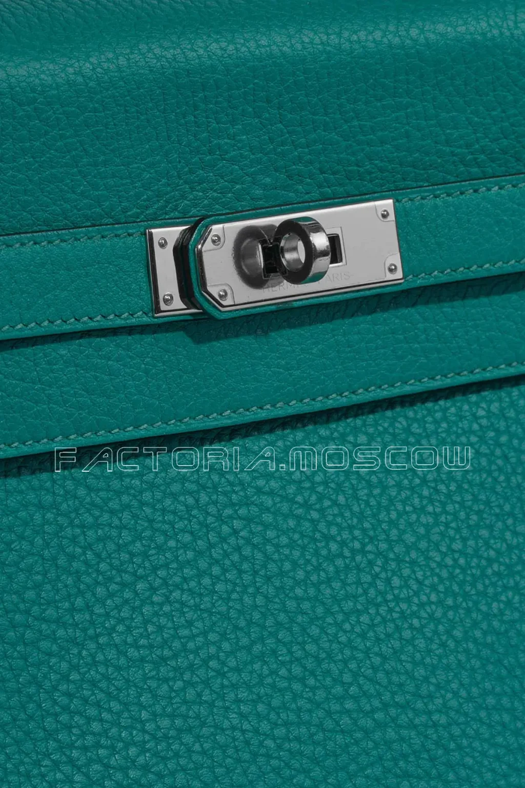 Hermès Kelly Retourne 35 Taurillon Clemence Colour Bleu Paon PHW