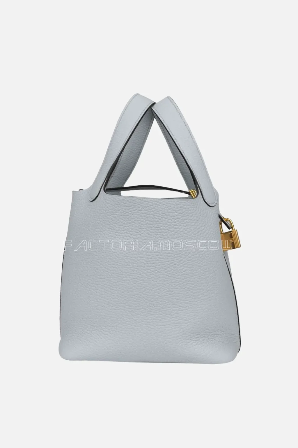 Hermès Picotin Lock 18 Bleu Pale Clemence GHW