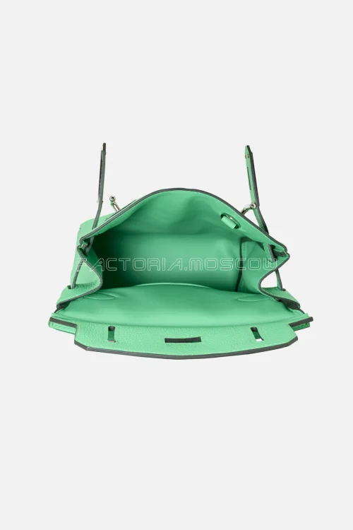 Hermes Hac A Dos PM Backpack Togo Vert Comics PHW