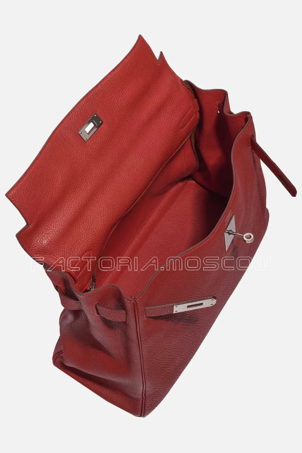 Hermès Kelly Retourne 35 Clemence Colour Rouge Piment PHW