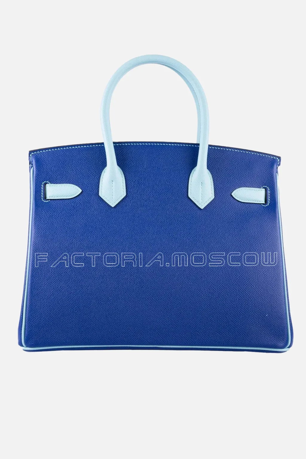 Hermes HSS Birkin 30 Blue Electric & Blue Atoll Epsom GHW