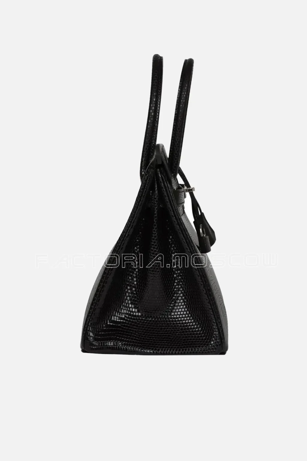 Hermès Birkin 30 Black Niloticus Lizard PHW