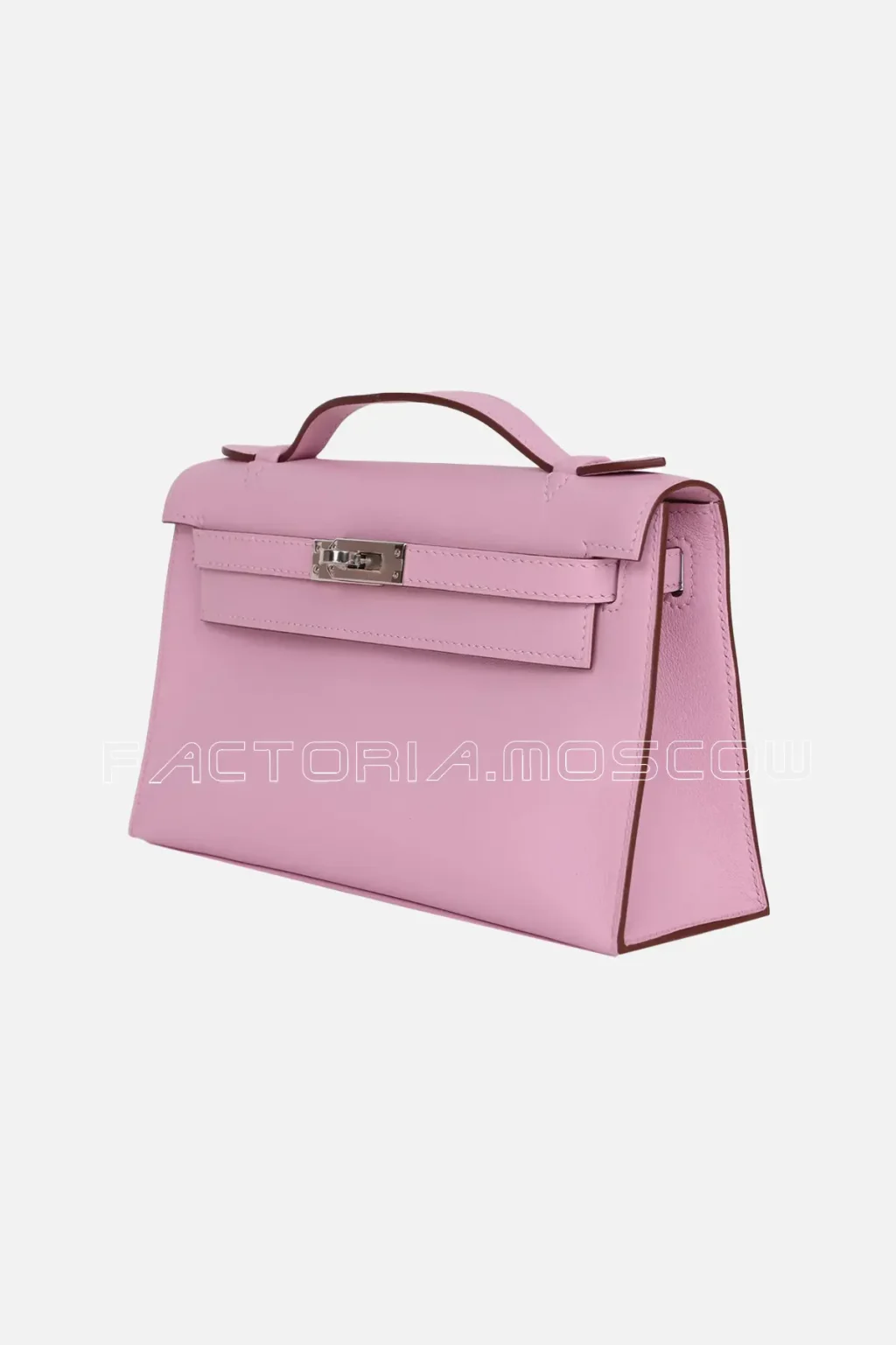 Hermès Kelly Pochette Swift Colour Mauve Sylvestre PHW