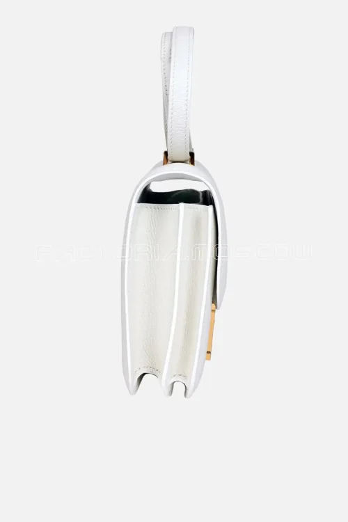 Hermès Constance 18 White Evercolor GHW