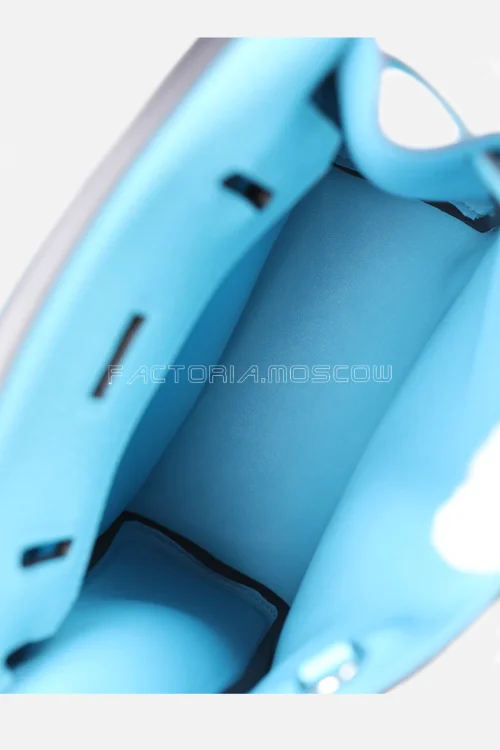 Hermes Hac A Dos PM Backpack Bleu Du Nord Togo PHW