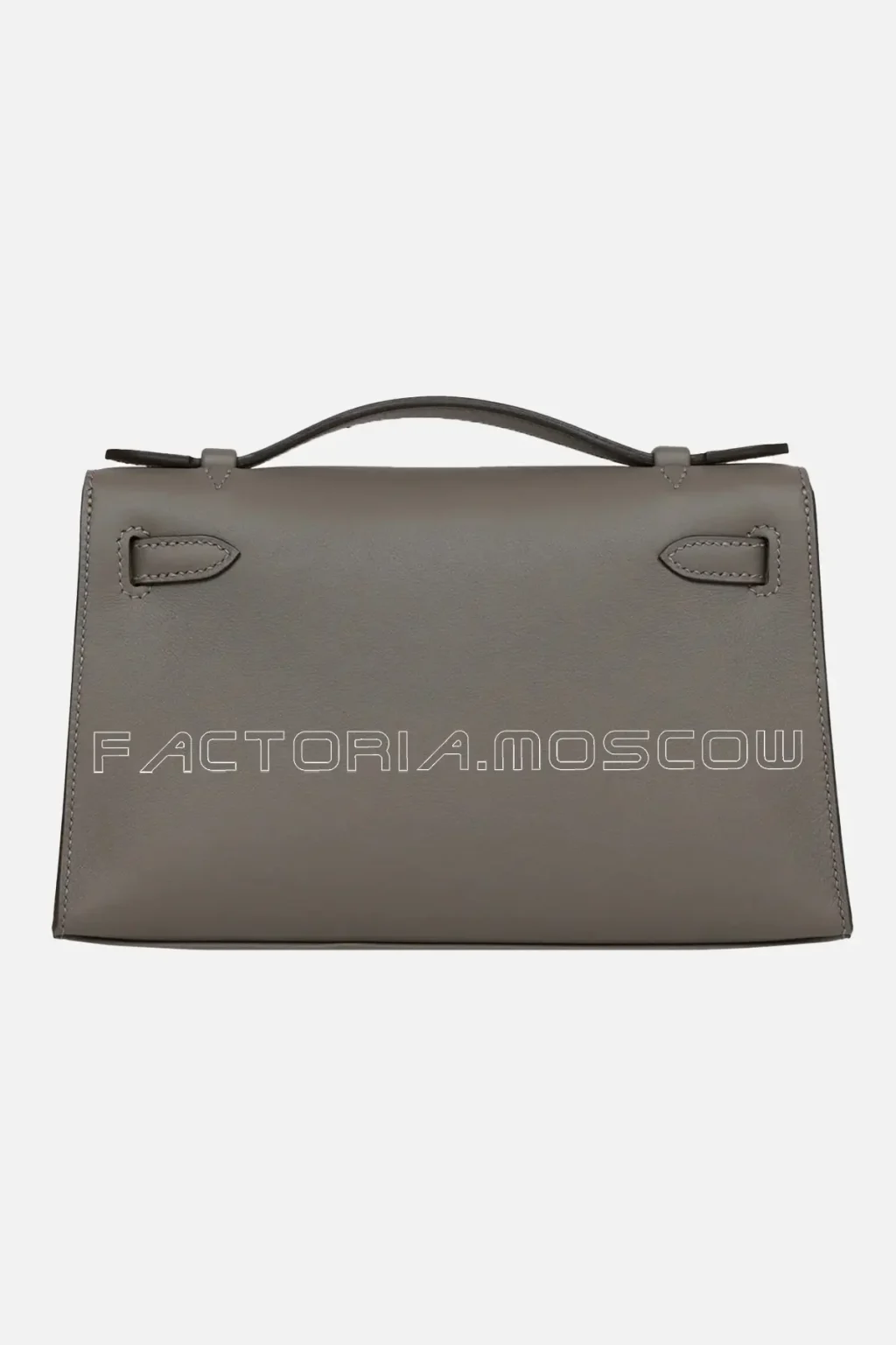 Hermès Kelly Pochette Swift Colour Gris Meyer GHW