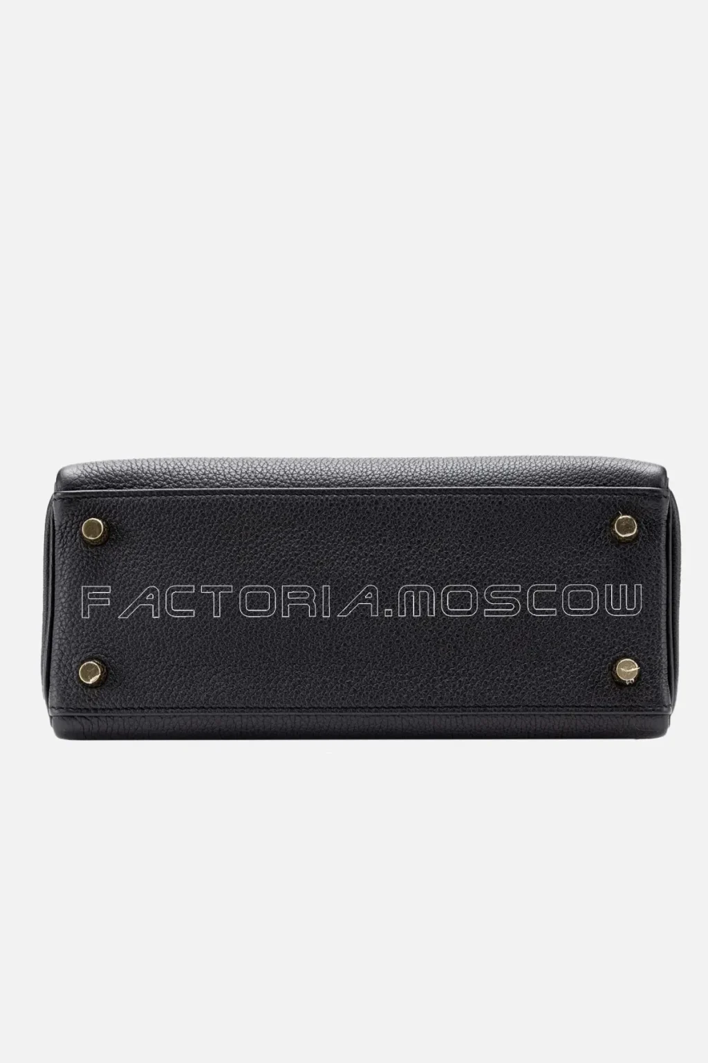Hermès Kelly Retourne 25 Togo Colour Black GHW