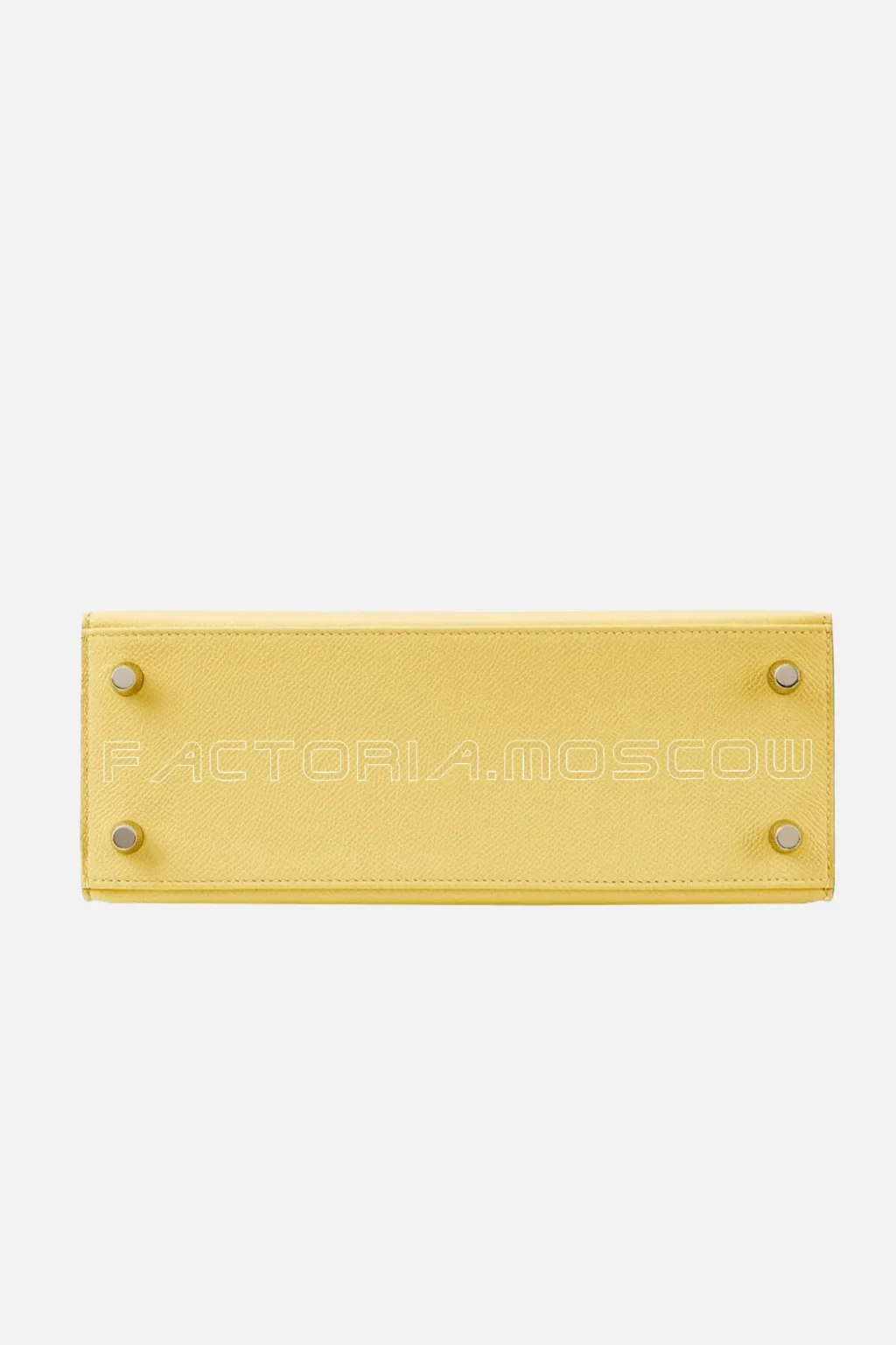 Hermès  Kelly Sellier 25 Epsom Colour Jaune Poussin PHW