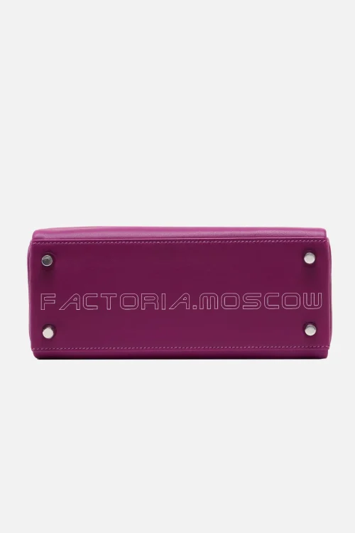 Hermès Kelly Retourne 25 Swift Colour Anemone PHW