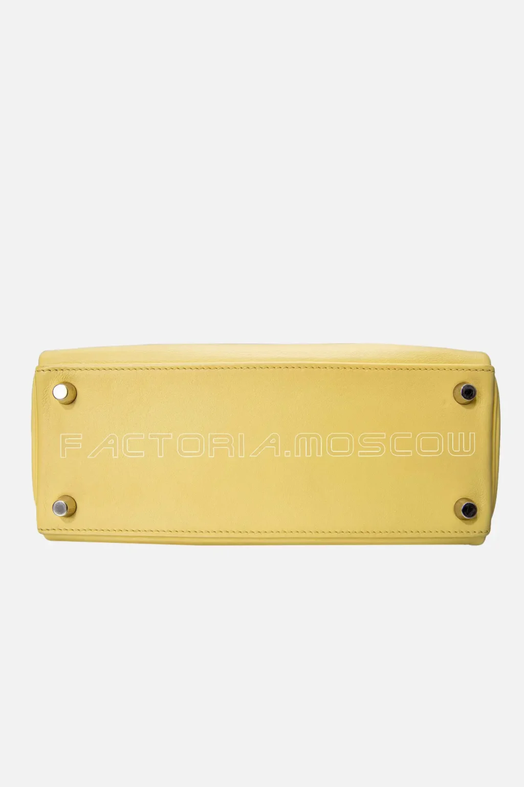 Hermès Kelly Retourne 25 Swift Colour Jaune Poussin PHW