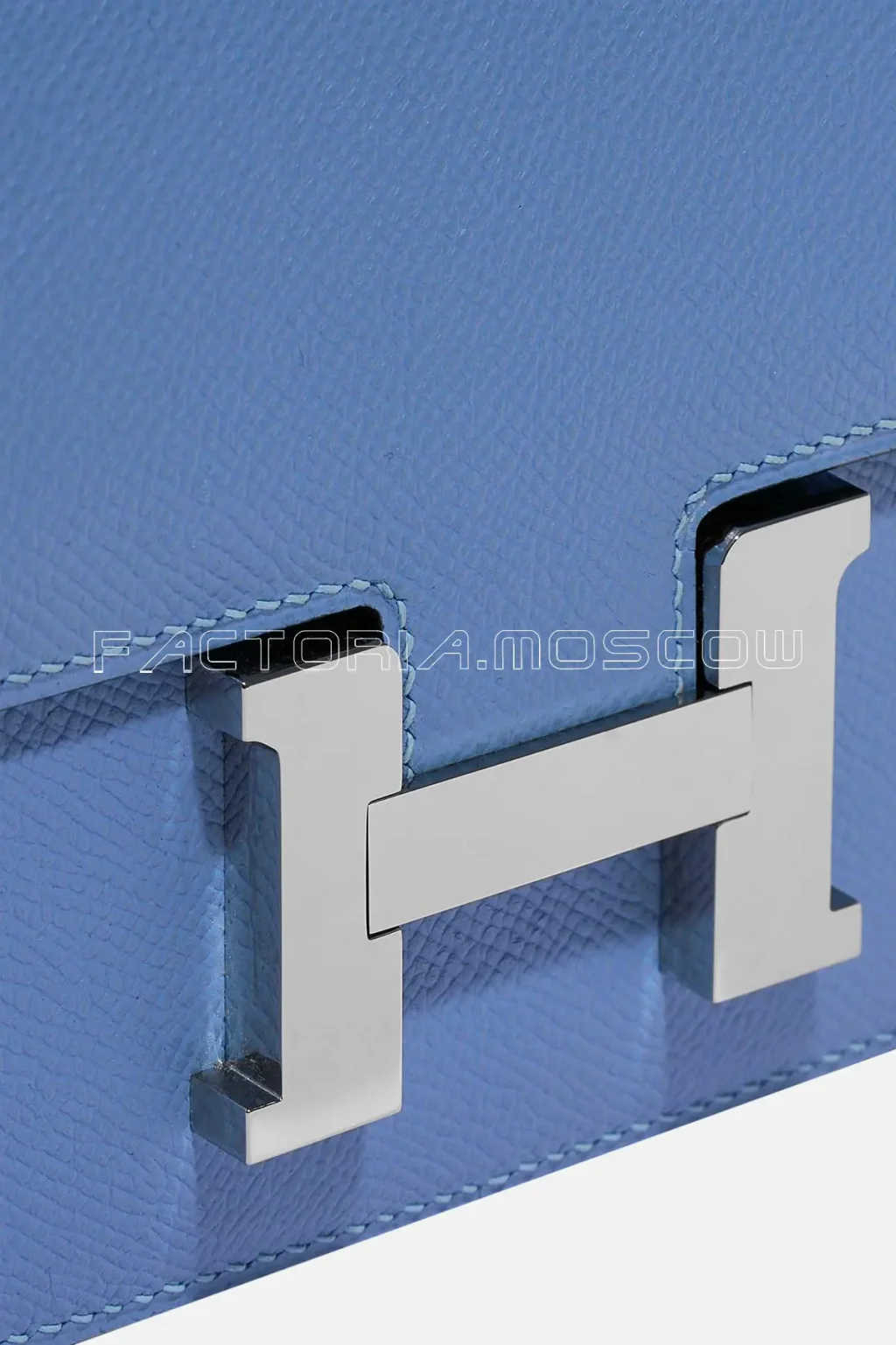 Hermès Constance 18 Epsom Blue Paradise PHW