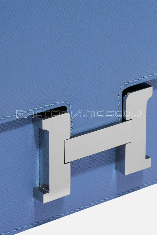 Hermès Constance 18 Epsom Blue Paradise PHW