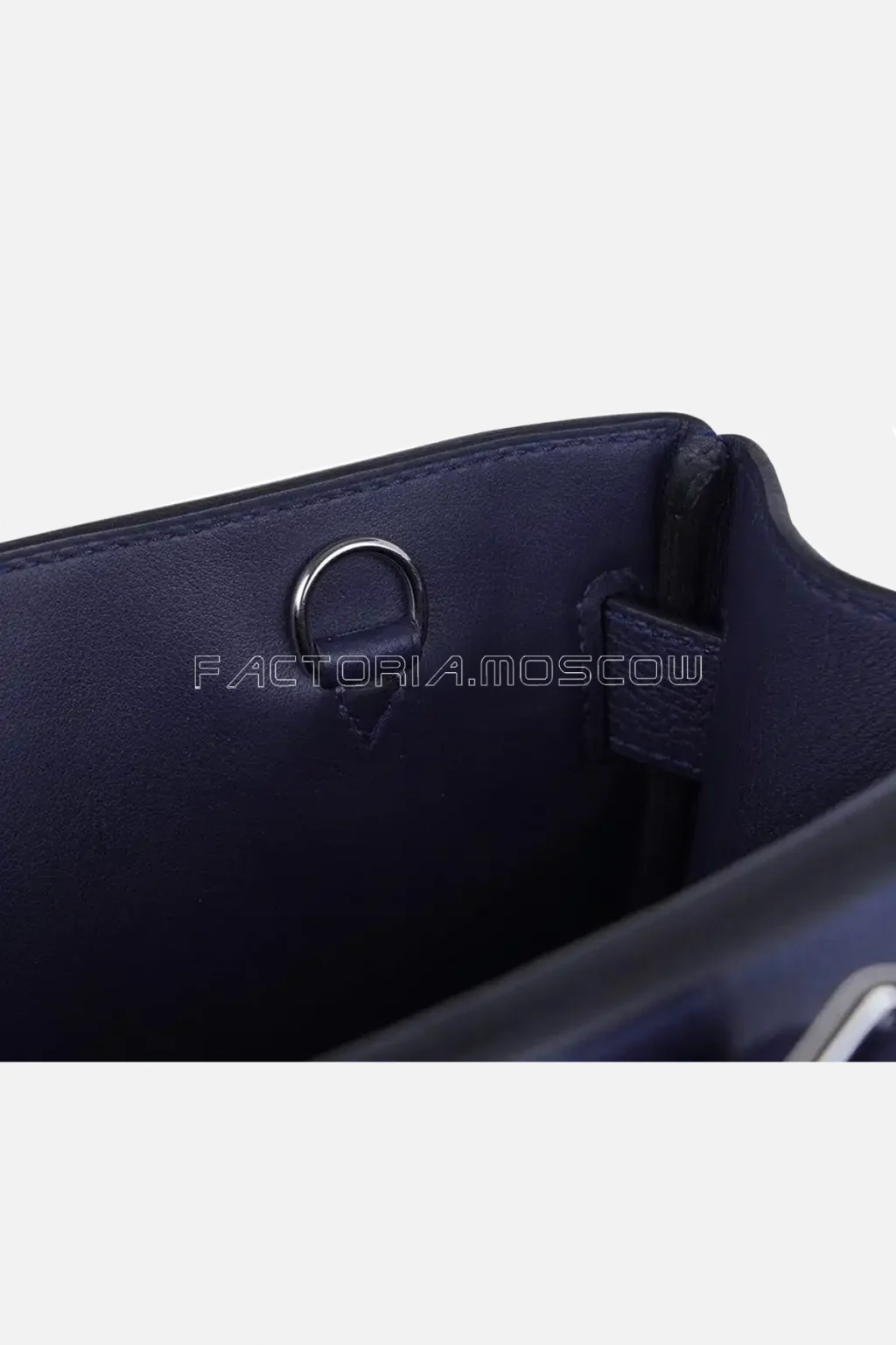 Hermes Hac A Dos PM Backpack Bleu Nuit Togo PHW