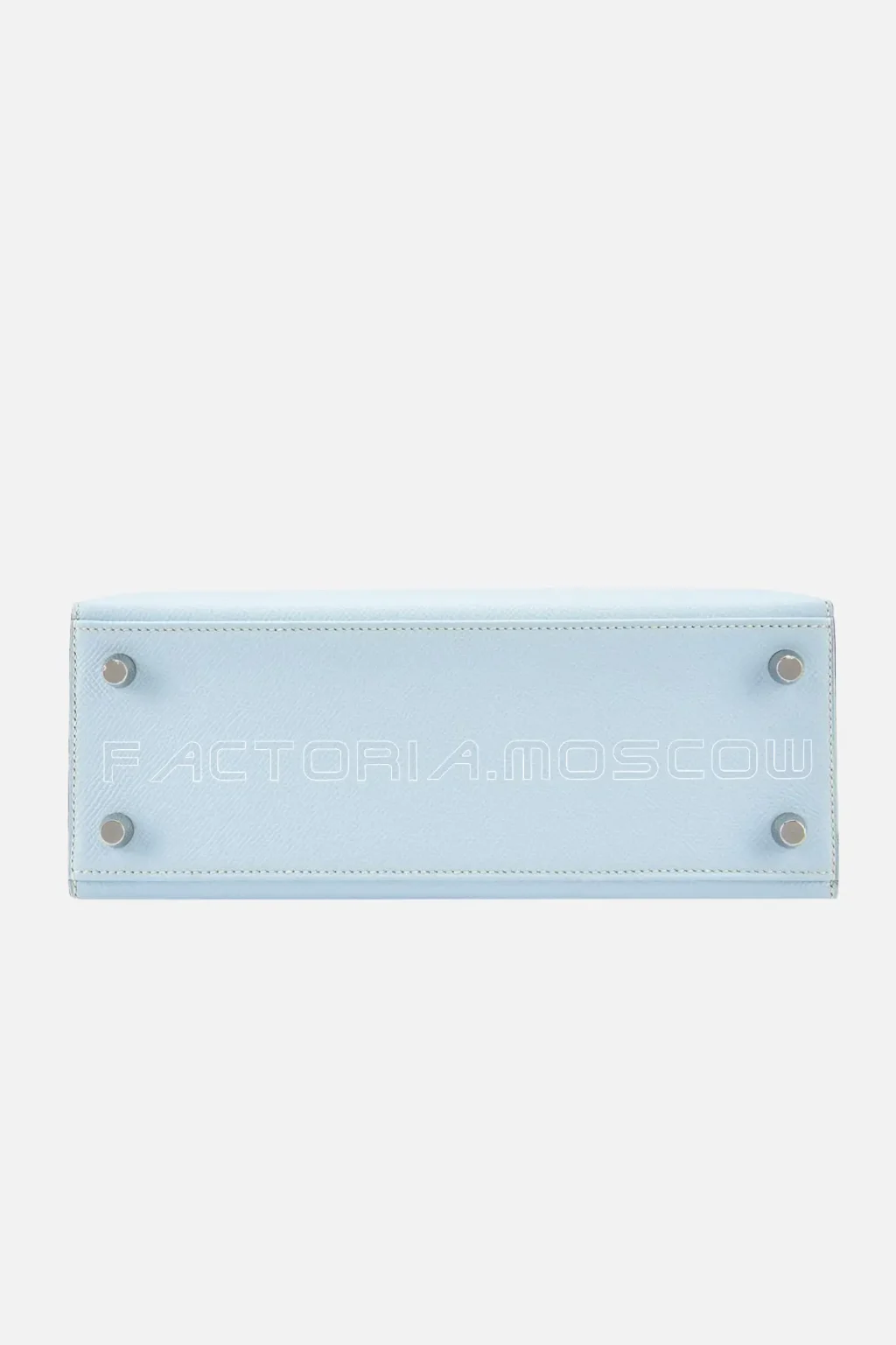 Hermès Kelly Sellier 25 Epsom Colour Bleu Brume, Vert Jade And GHW PHW