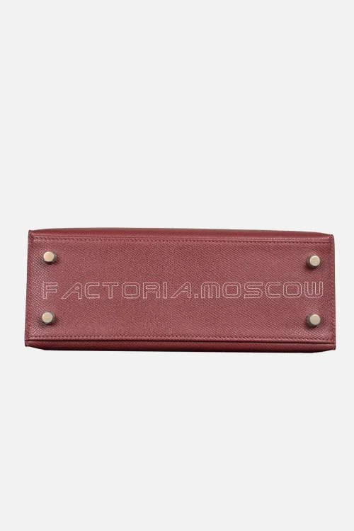 Hermes Kelly Sellier 25 Epsom Colour Rouge H PHW
