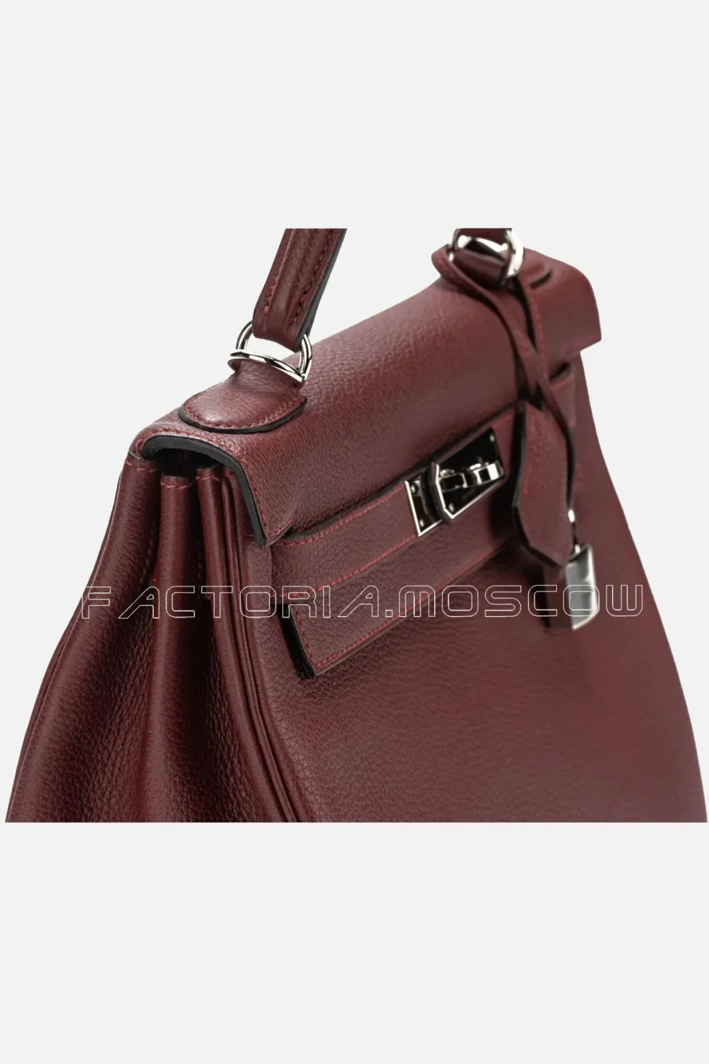 Hermès Kelly  Retourne 28 Rouge H Togo Leather PHW