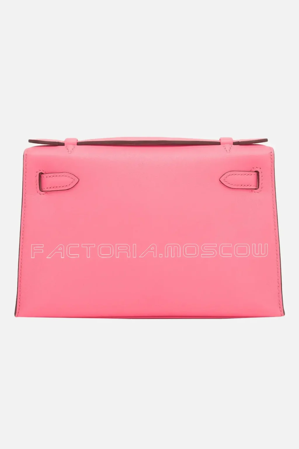 Hermes Kelly Pochette Mini Swift Colour Rose Azalea GHW