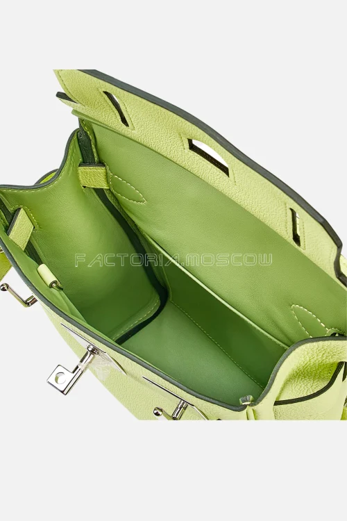 Hermes Hac A Dos PM Backpack Vert Absinthe Togo PHW