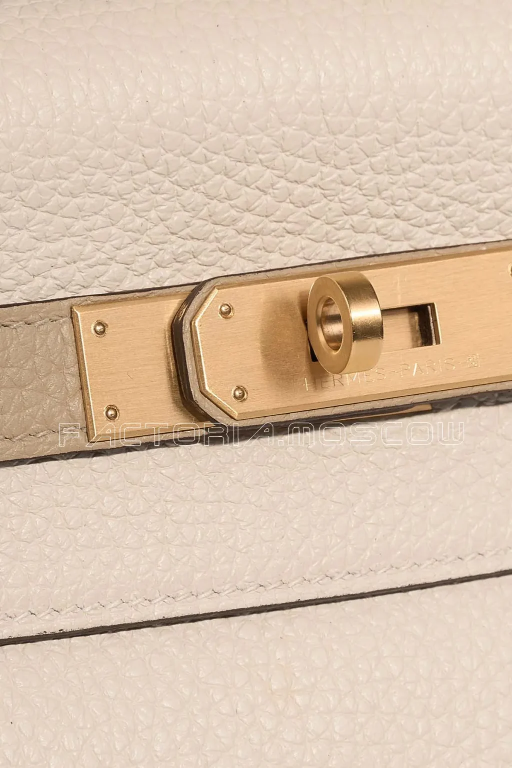 Hermès HSS Kelly Retourne 28 Togo Craie/Trench GHW