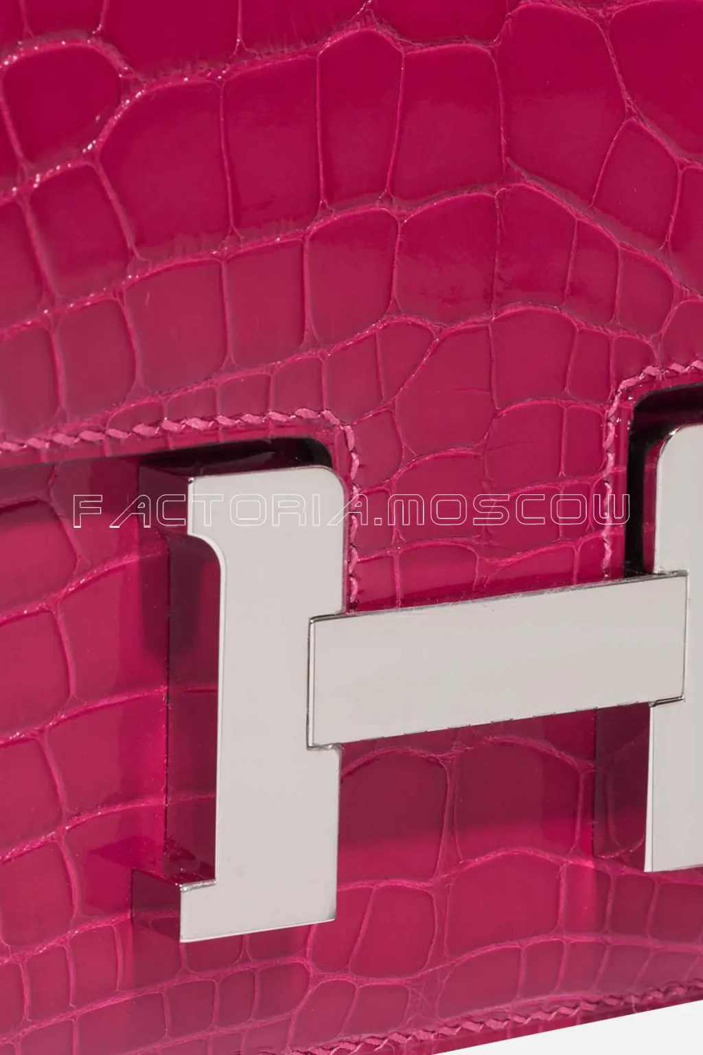 Hermès Constance 18 Alligator Matte Framboise PHW