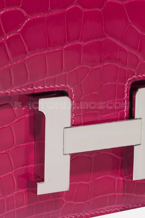 Hermès Constance 18 Alligator Matte Framboise PHW