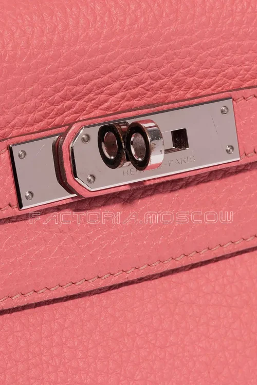Hermès Kelly Retourne 28 Togo Lipstick PHW